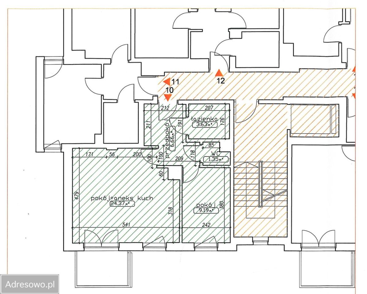 Mieszkanie 2-pokojowe Kraków Łęg, ul. Sołtysowska. Zdjęcie 8