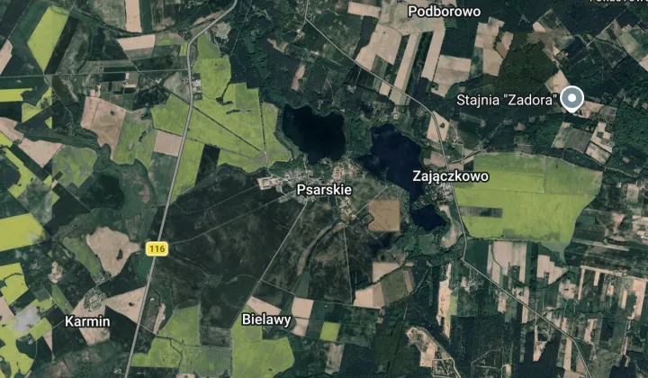 Działka rolna Psarskie