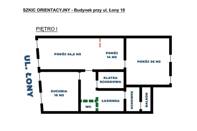 kamienica, 6 pokoi Rybnik, ul. Łony. Zdjęcie 19