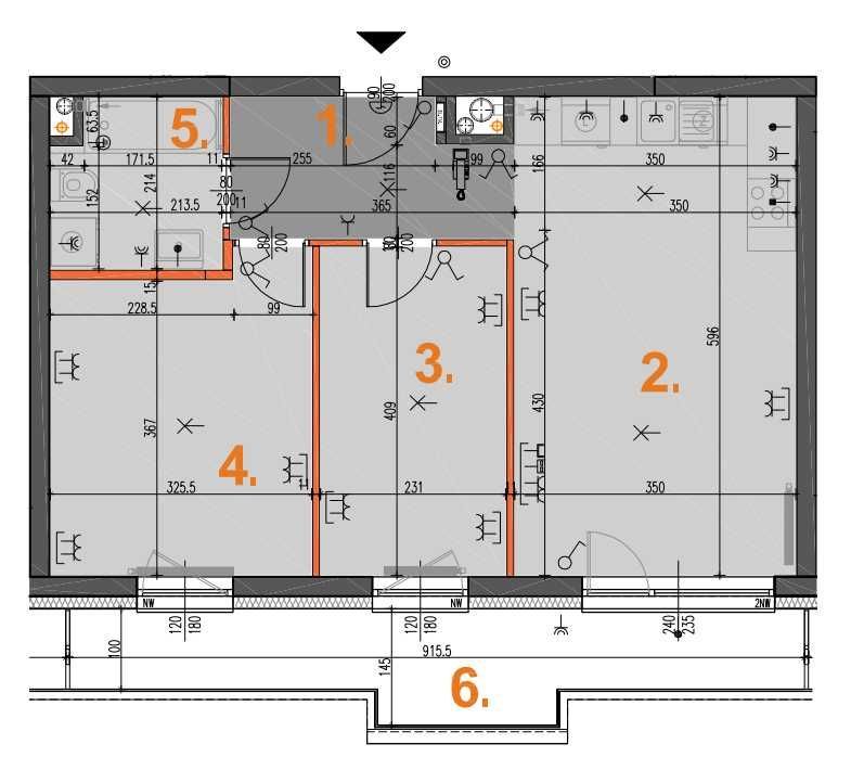 Mieszkanie 3-pokojowe Wołomin. Zdjęcie 8