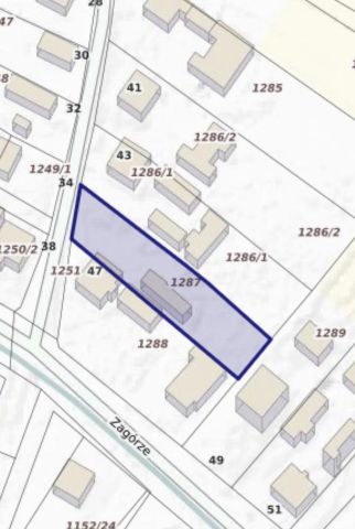 Działka budowlana Tarnobrzeg Wielowieś, ul. Zagórze. Zdjęcie 1