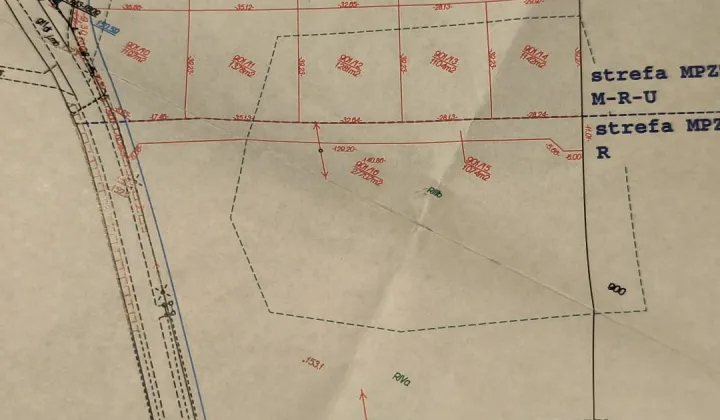 Działka budowlana Kuflew