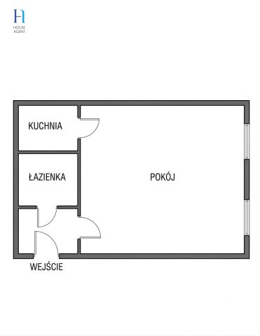 Mieszkanie 1-pokojowe Łódź Stare Polesie, ul. Stefana Żeromskiego. Zdjęcie 10