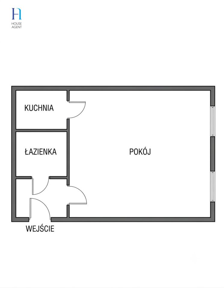 Mieszkanie 1-pokojowe Łódź Stare Polesie, ul. Stefana Żeromskiego. Zdjęcie 10