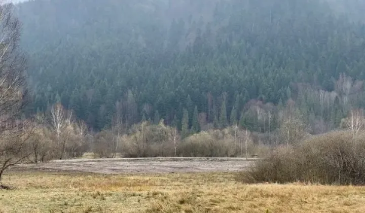 Działka inwestycyjna Krzywe