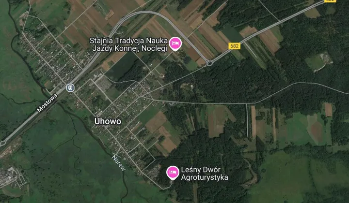 Działka rolna Uhowo, ul. Borowska