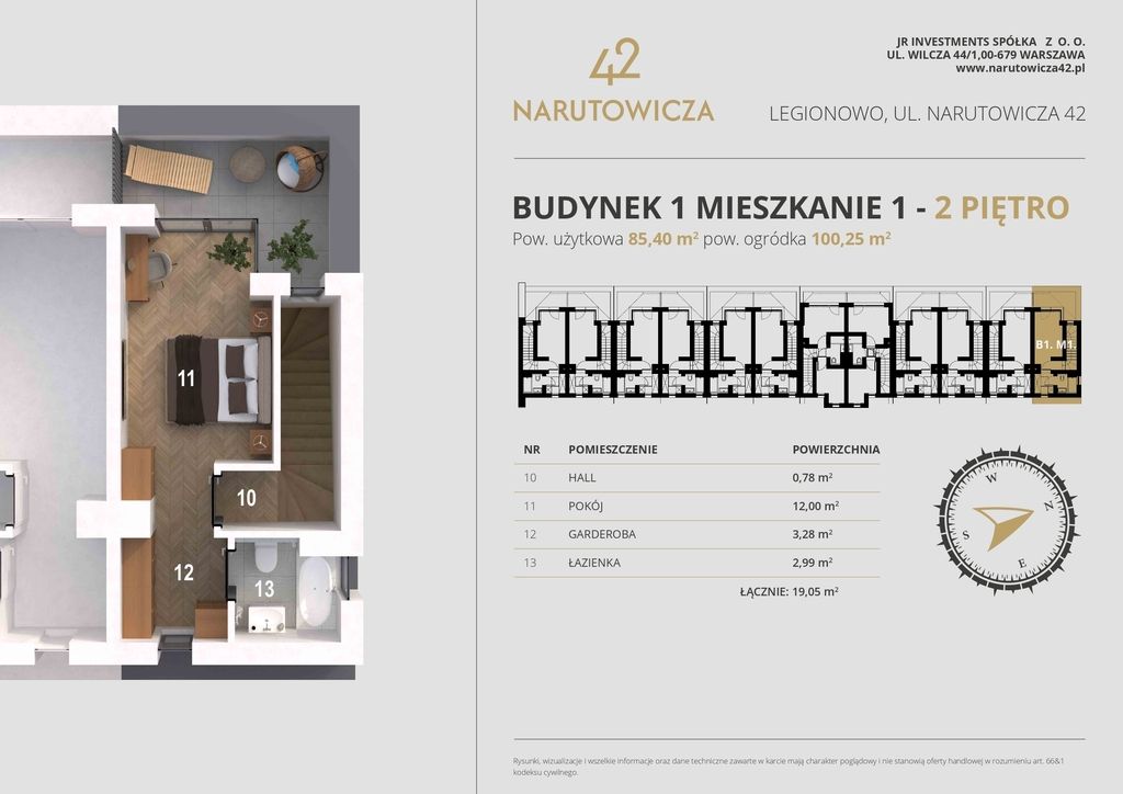 Mieszkanie 4-pokojowe Legionowo, ul. Gabriela Narutowicza. Zdjęcie 7