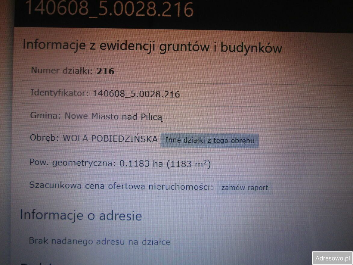 Działka budowlana Wola Pobiedzińska. Zdjęcie 3