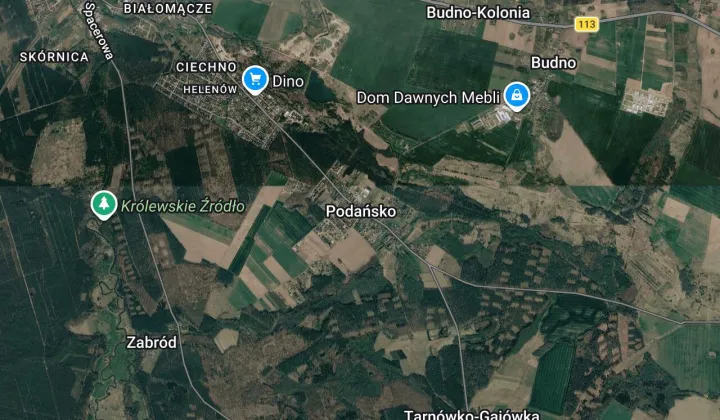 Działka rolno-budowlana Podańsko, ul. Osiedlowa