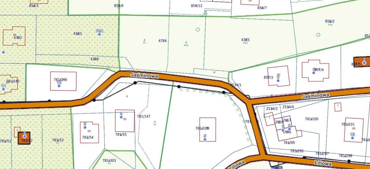 Działka budowlana Brzeszcze, ul. Jaśminowa. Zdjęcie 4