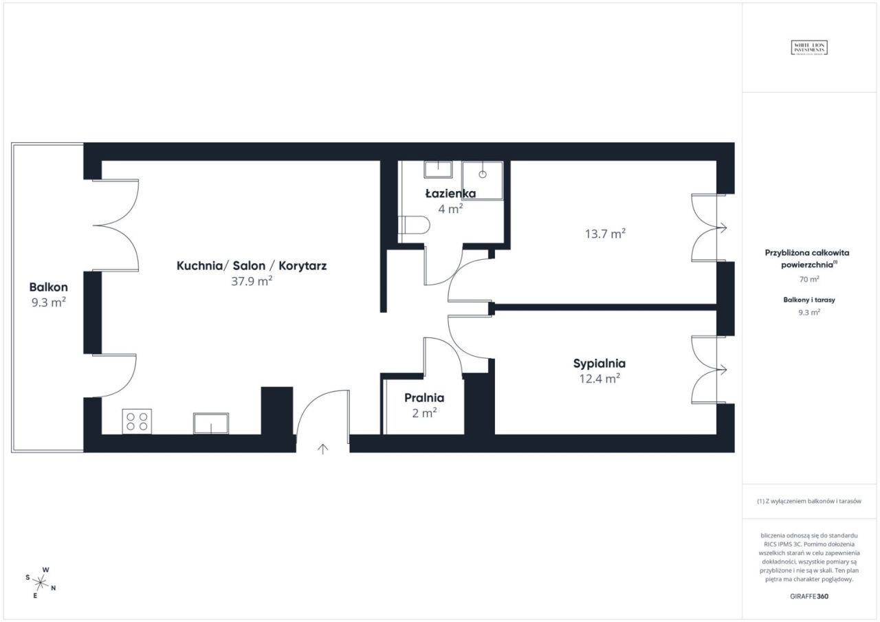 Mieszkanie 3-pokojowe Warszawa Praga-Południe, ul. Żupnicza. Zdjęcie 20