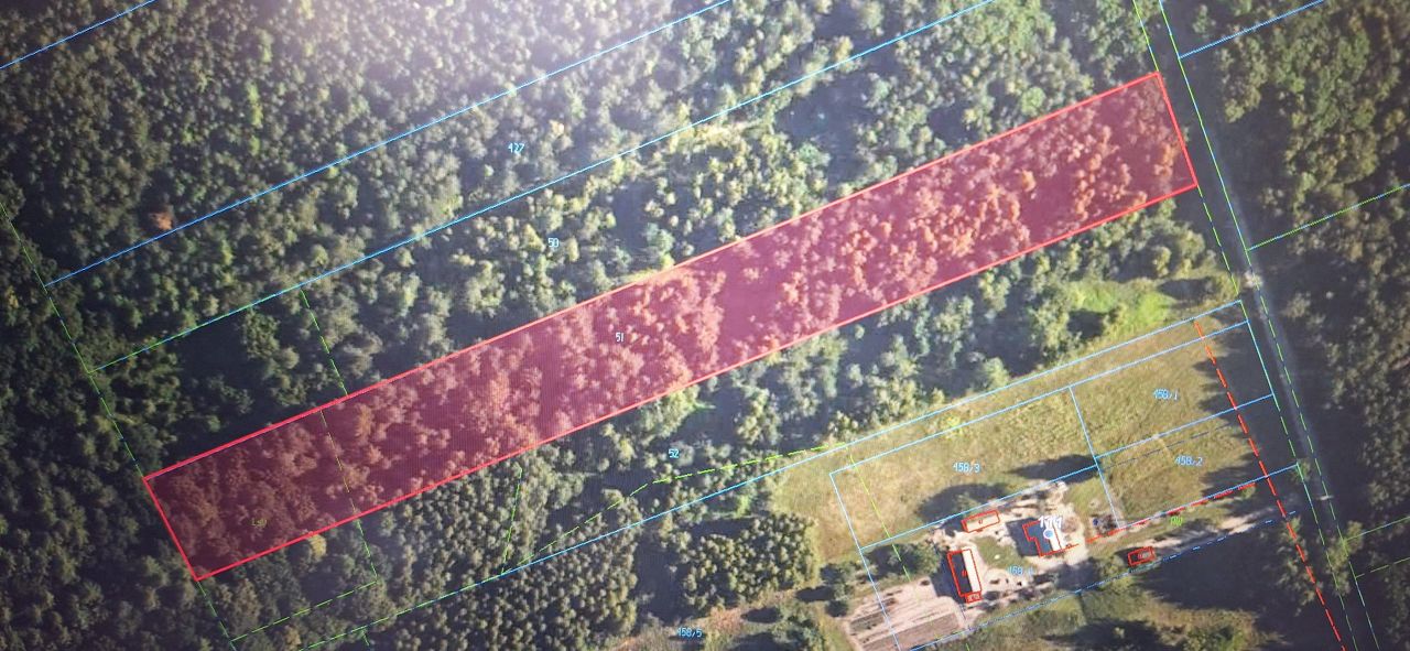 Działka leśna Lipsko-Polesie