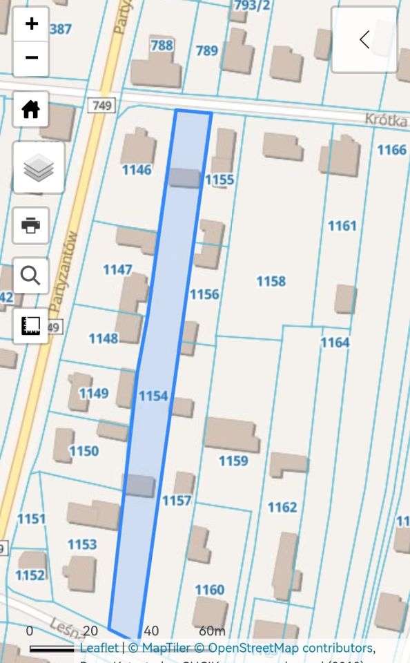 Działka budowlana Rogów, ul. Krótka. Zdjęcie 2