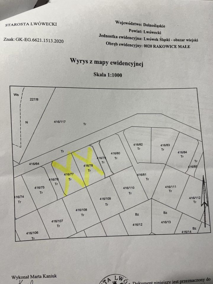 Działka rekreacyjna Rakowice Małe. Zdjęcie 3