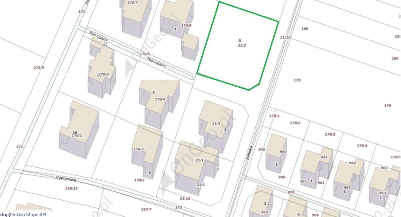 Działka budowlana Węglew Węglew-Kolonia, ul. Jodłowa. Zdjęcie 2