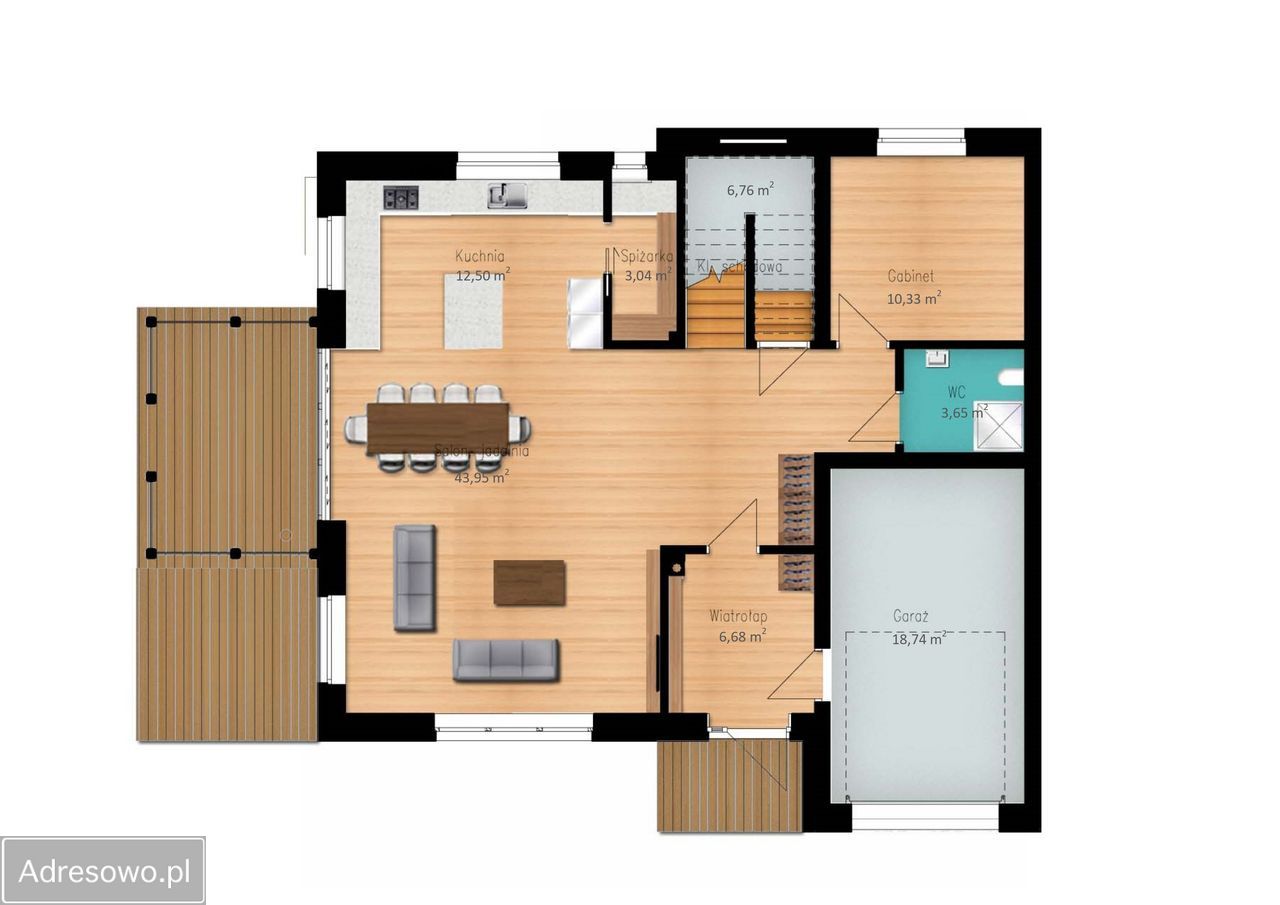 bliźniak, 5 pokoi Warszawa Radość, ul. Zbójnogórska. Zdjęcie 20