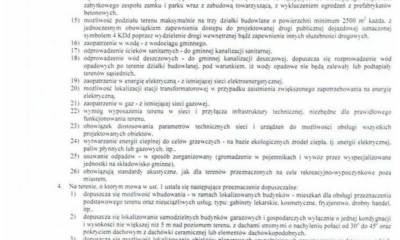 Działka inwestycyjna Gołuchów, ul. Klemensa Borowskiego. Zdjęcie 6