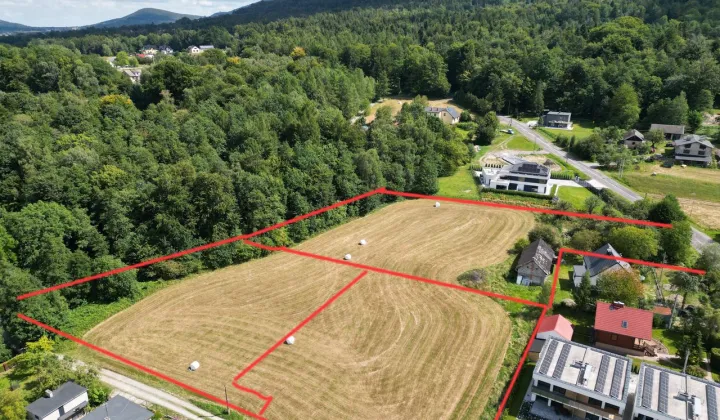 Działka budowlana Ustroń Zawodzie Dolne, ul. Leśna