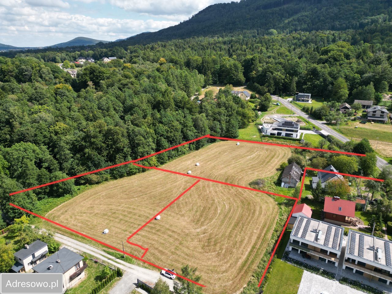 Działka budowlana Ustroń Zawodzie Dolne, ul. Leśna