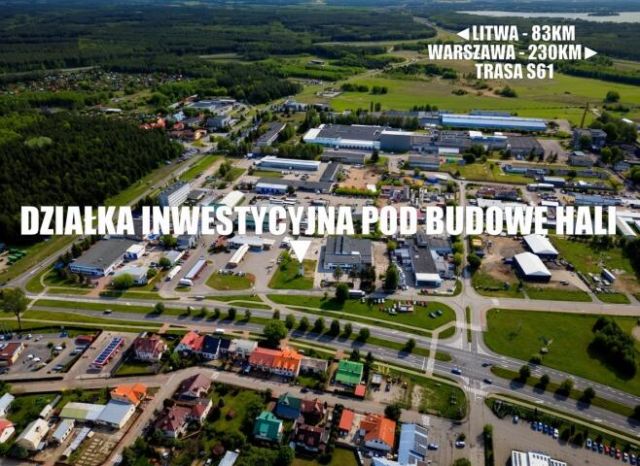 Działka inwestycyjna Ełk Zatorze, ul. Podmiejska. Zdjęcie 1