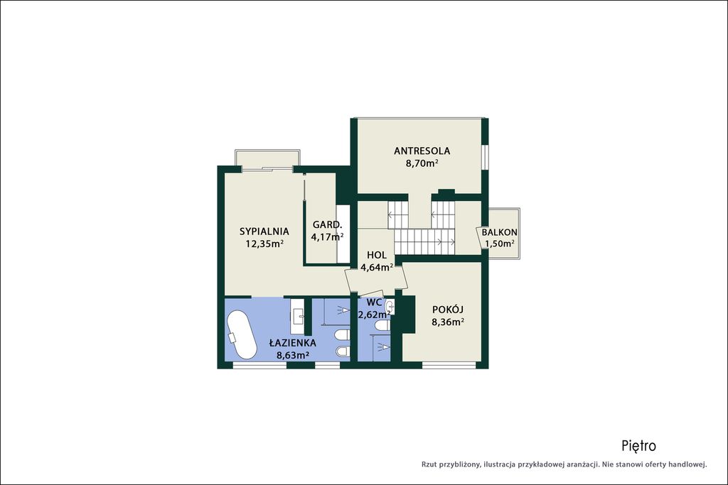 bliźniak, 6 pokoi Warszawa Bielany, ul. Klaudyny. Zdjęcie 48