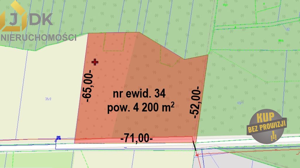 Działka budowlana Maszna. Zdjęcie 2