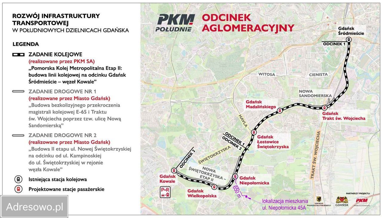 Mieszkanie 3-pokojowe Gdańsk Orunia Górna, ul. Niepołomicka. Zdjęcie 17