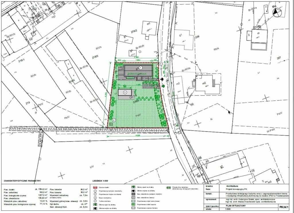 Działka budowlana Trzebieszewo. Zdjęcie 8