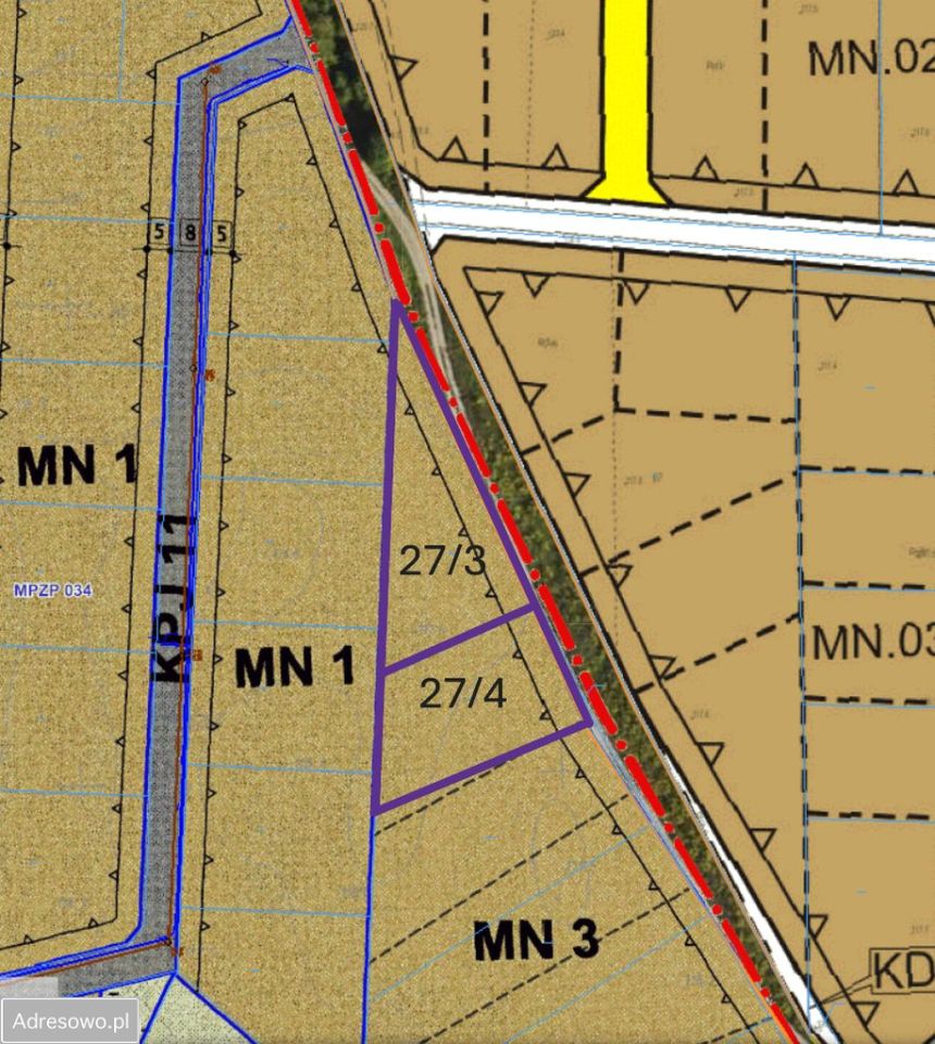 Działka budowlana Myki. Zdjęcie 8