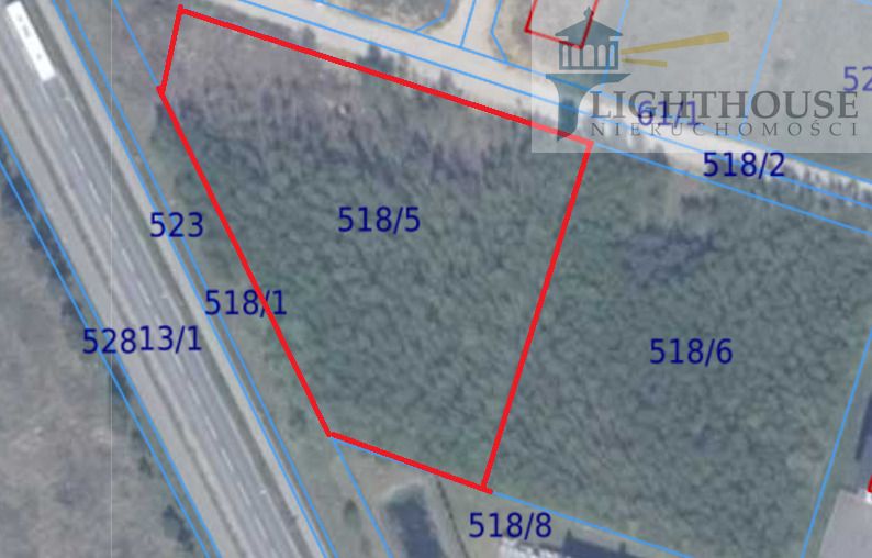 Działka inwestycyjna Trąbki Wielkie, ul. Gdańska. Zdjęcie 7