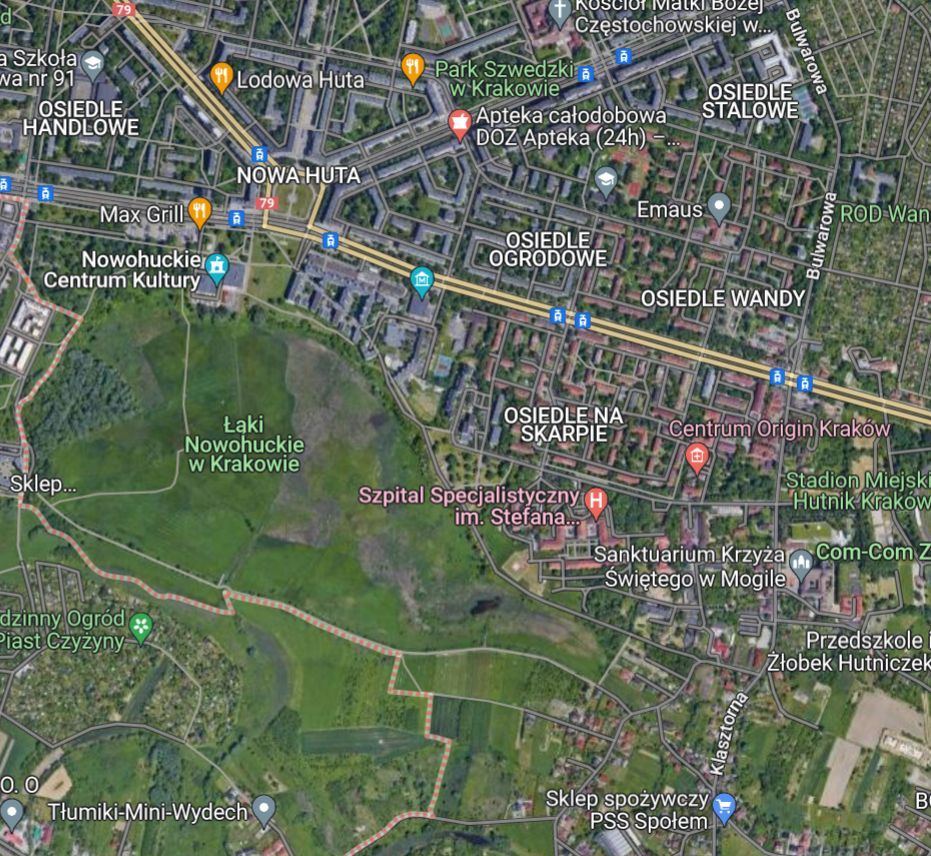 Działka rolna Kraków Nowa Huta, ul. Ziarkowa. Zdjęcie 1