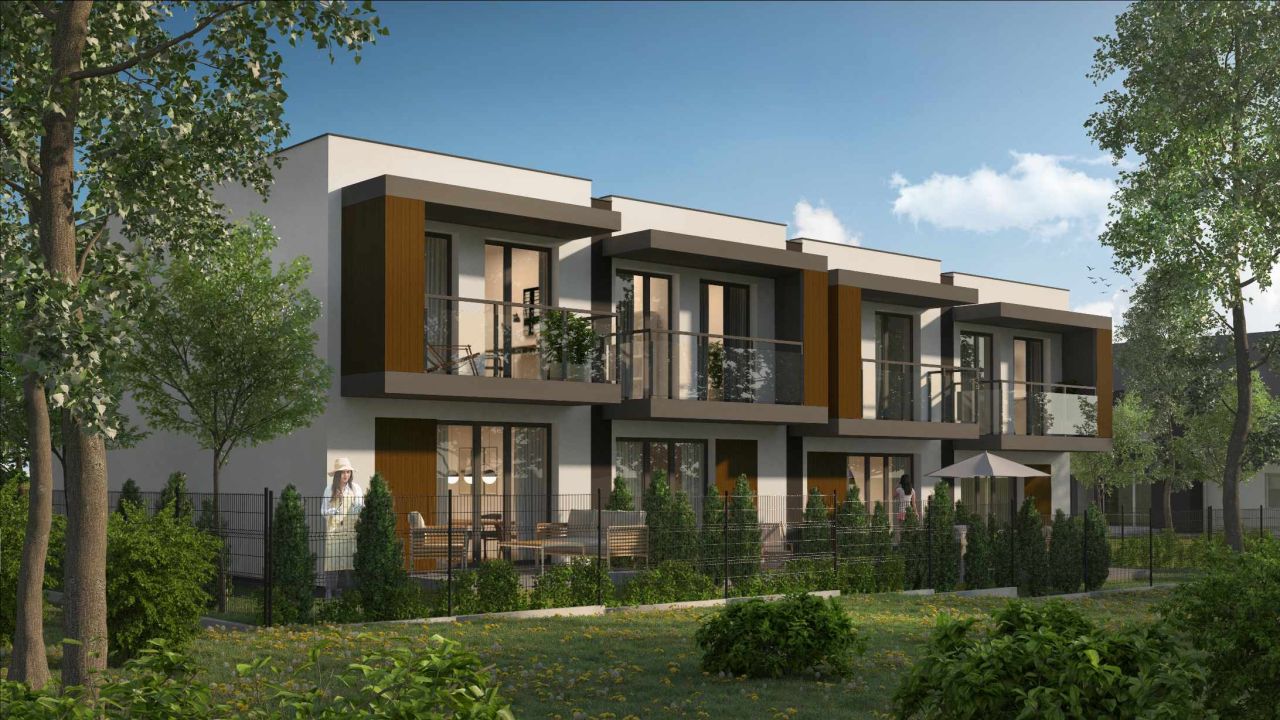 dom szeregowy, 4 pokoje Białystok Dojlidy Górne, ul. Motyla