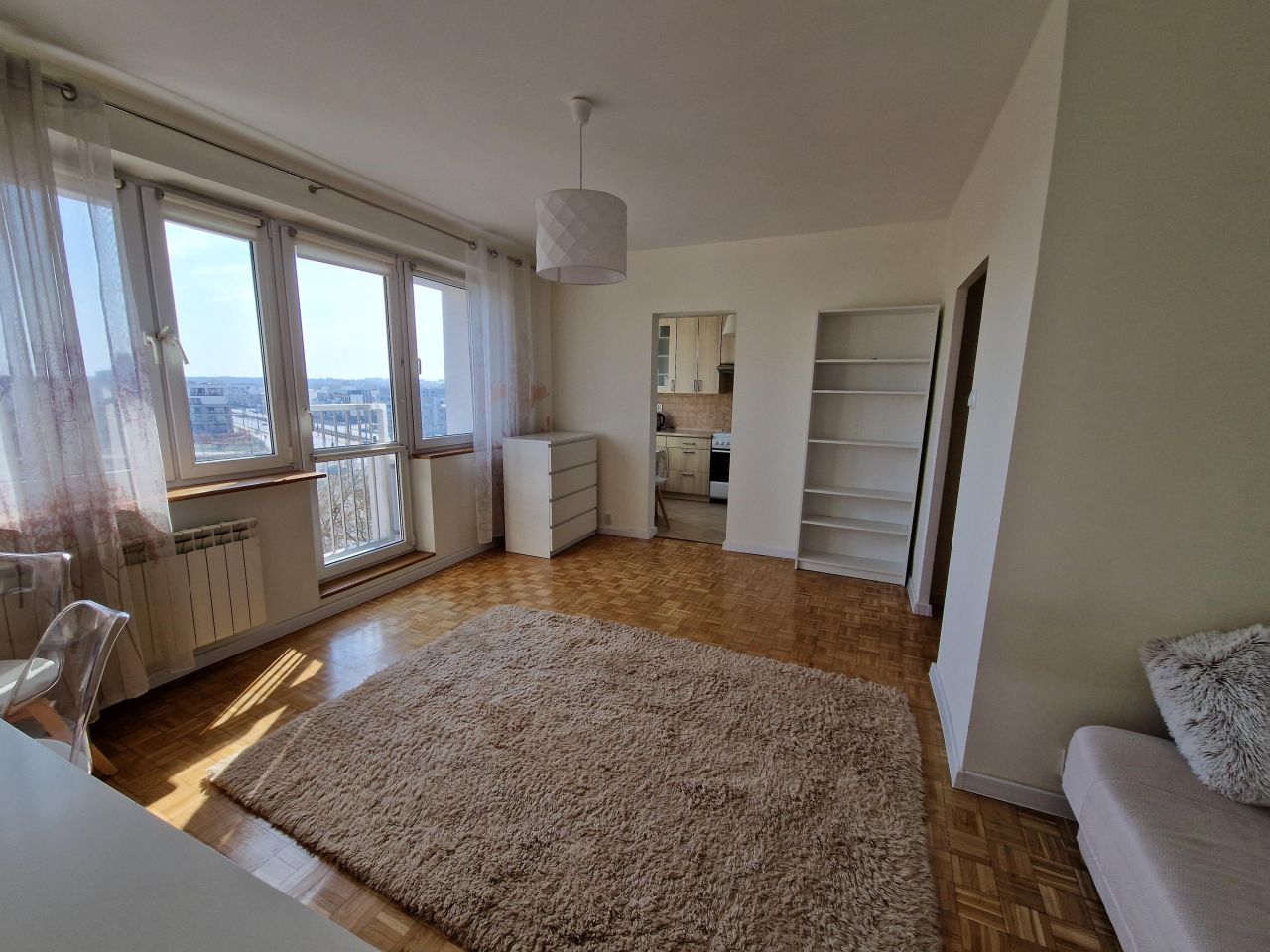 Mieszkanie 1-pokojowe Warszawa Wilanów, ul. Jana III Sobieskiego. Zdjęcie 1