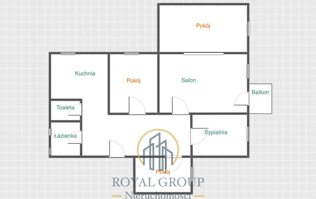 Mieszkanie 5-pokojowe Lublin, ul. Teodora Leszetyckiego. Zdjęcie 8