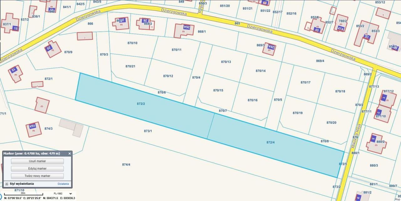 Działka budowlana Mława. Zdjęcie 2