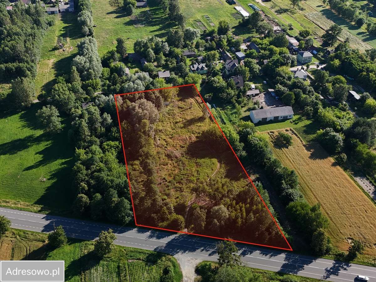 Działka inwestycyjna Chrząchówek