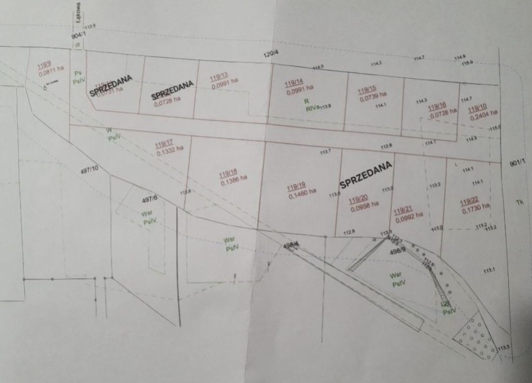Działka budowlana Konarzyce, ul. Łąkowa