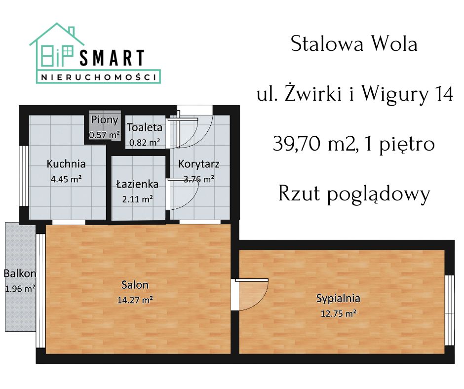 Mieszkanie 2-pokojowe Stalowa Wola, ul. Żwirki i Wigury. Zdjęcie 9