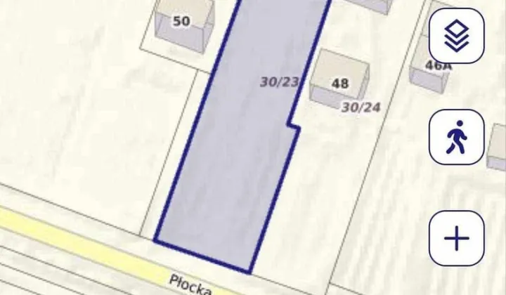 Działka budowlana Radzanowo, ul. Płocka