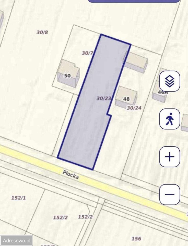 Działka budowlana Radzanowo, ul. Płocka