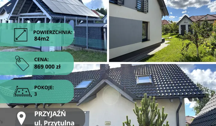 bliźniak, 3 pokoje Przyjaźń, ul. Przytulna
