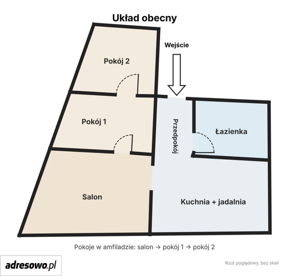 Mieszkanie 3-pokojowe Gliwice, ul. Łużycka. Zdjęcie 21