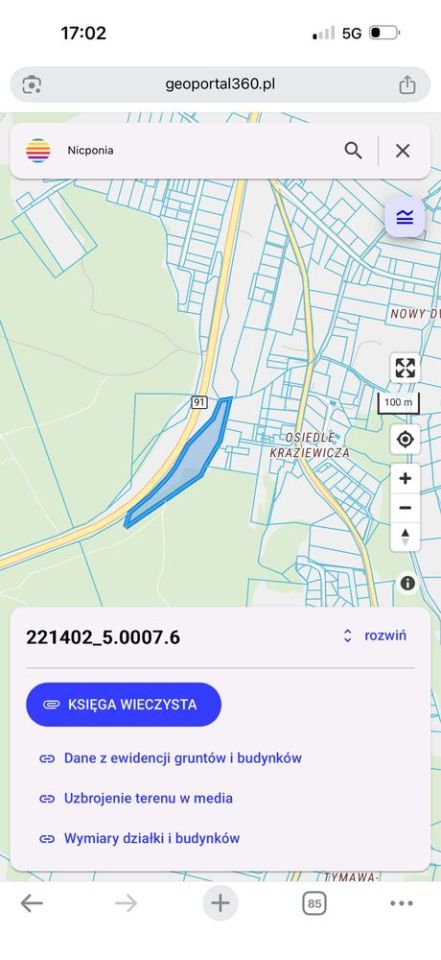 Działka rolna Nicponia. Zdjęcie 3