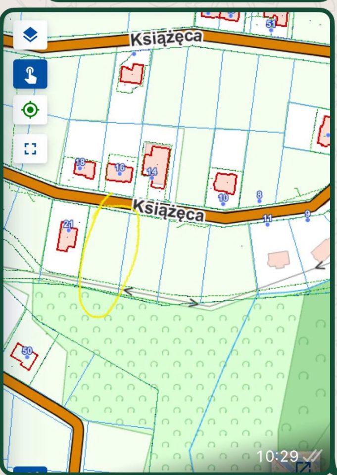 Działka budowlana Teresin-Gaj, ul. Książęca. Zdjęcie 2