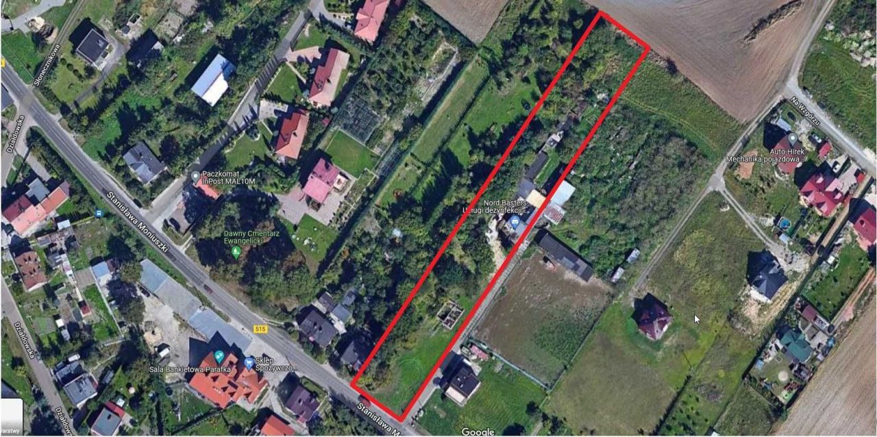 Działka rolno-budowlana Nowa Wieś Malborska, ul. Stanisława Moniuszki. Zdjęcie 2