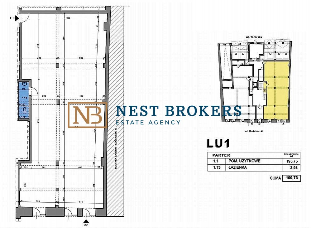 Lokal Kraków Zwierzyniec, ul. gen. Tadeusza Kościuszki. Zdjęcie 11