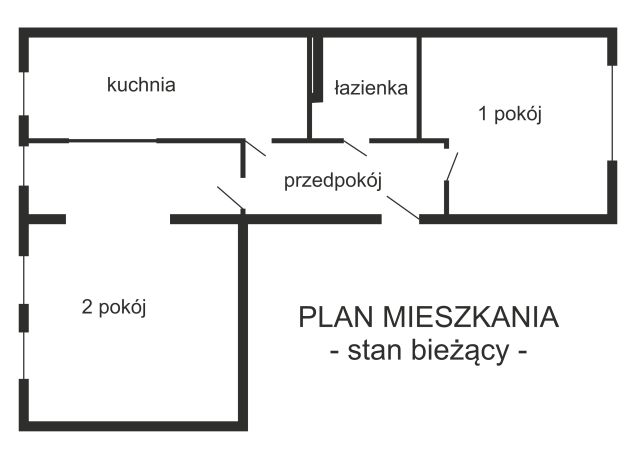 Mieszkanie 2-pokojowe Kraków Ruczaj, ul. Zachodnia. Zdjęcie 9
