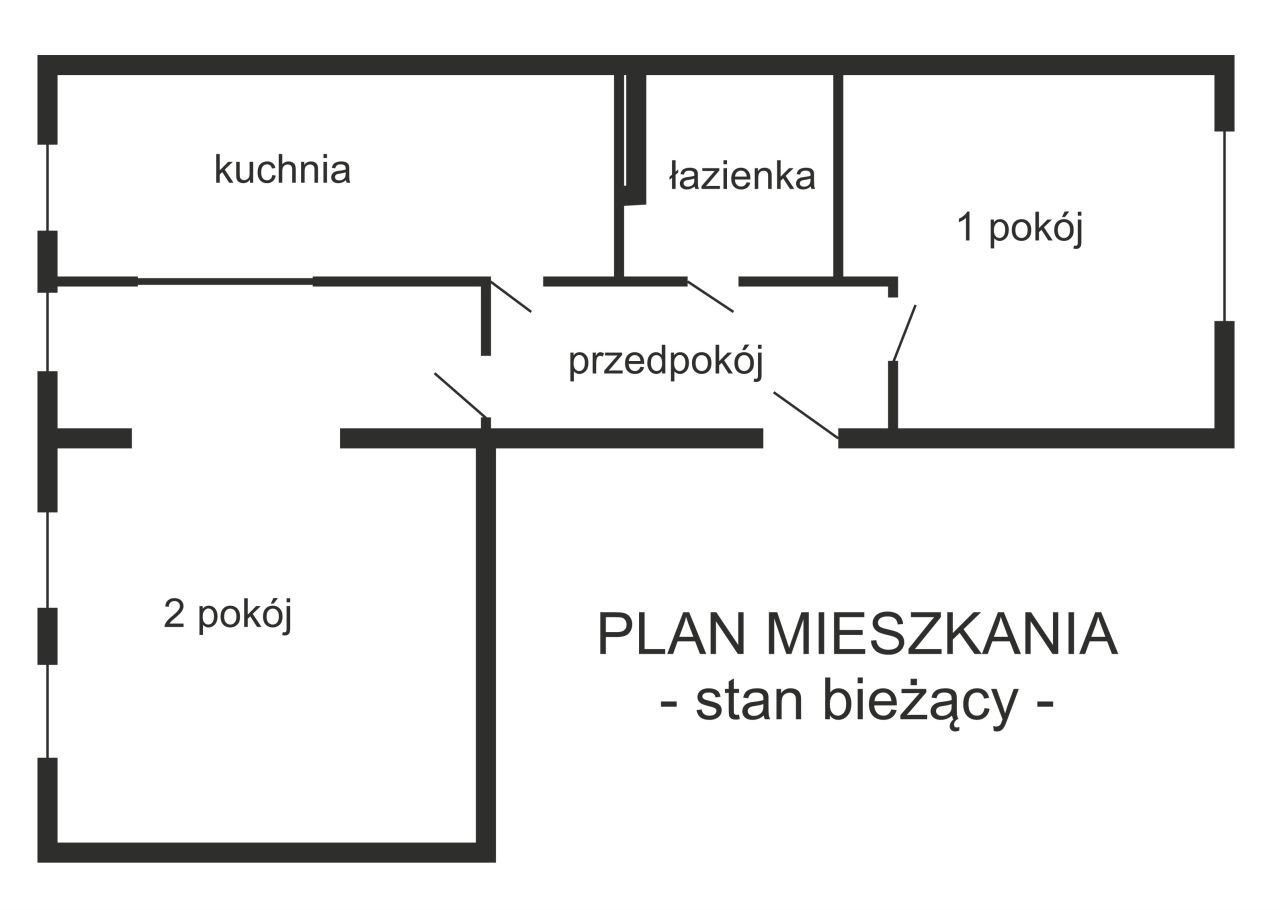 Mieszkanie 2-pokojowe Kraków Ruczaj, ul. Zachodnia. Zdjęcie 9