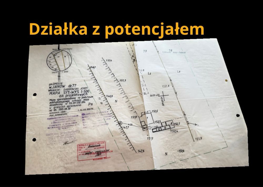 Działka rolno-budowlana Janów. Zdjęcie 2