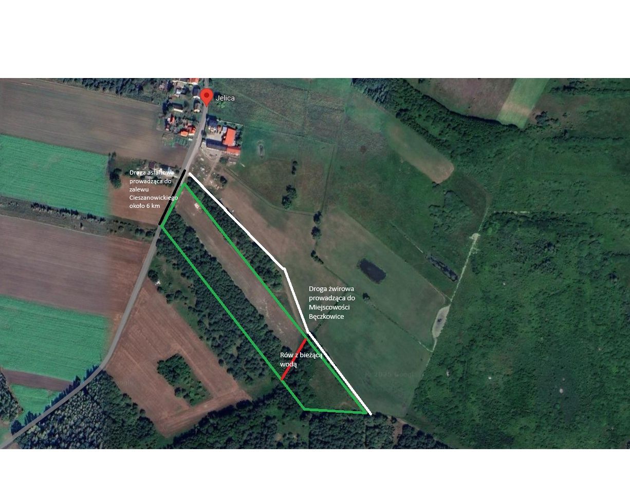 Działka rolna Jelica
